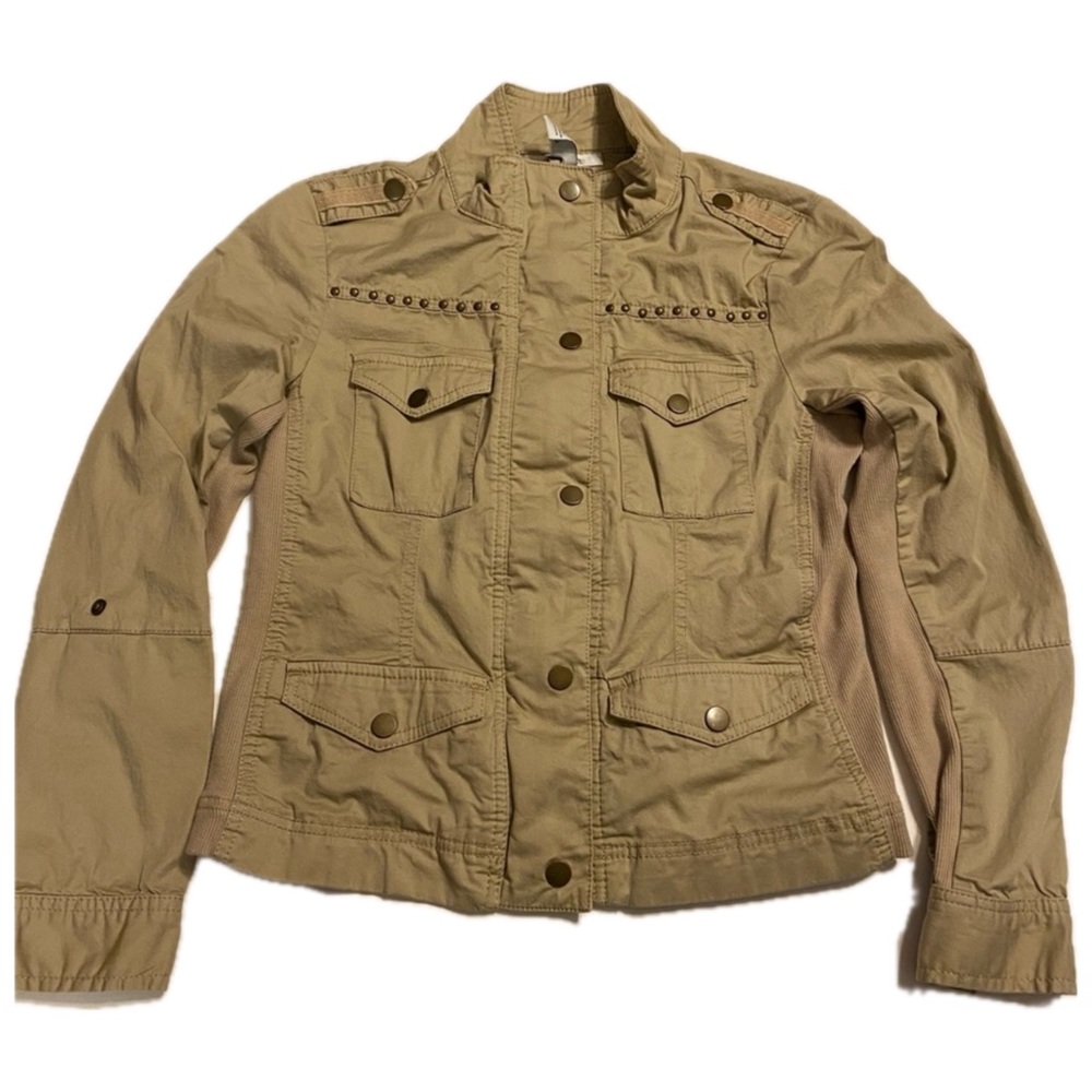 Style&Co. Military/Cargo Style Khaki Jacket ***Smoke/Pet free home